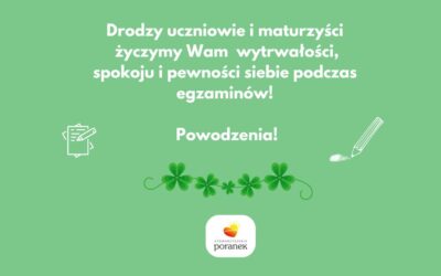 Drodzy uczniowie i maturzyści