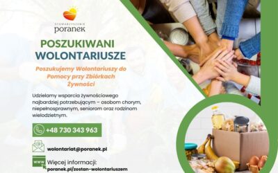 Pilnie poszukujemy serdecznych wolontariuszy!