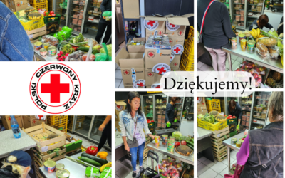 Serdeczne podziękowania dla Polskiego Czerwonego Krzyża we Wrocławiu