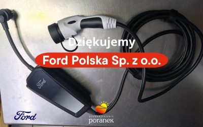 Podziękowania dla firmy Ford Polska Sp. z o.o.