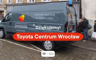 Podziękowania dla Toyota Centrum Wrocław