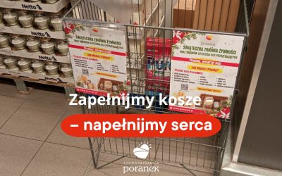 Świąteczna zbiórka żywności i środków czystości dla potrzebujących